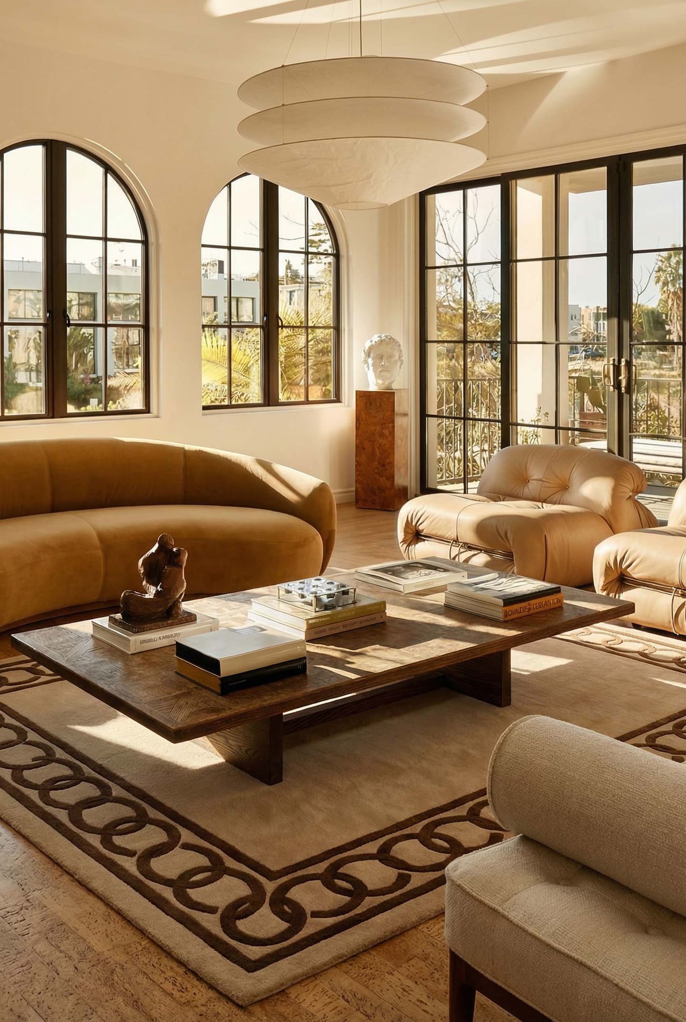 Monaco rug in a styled interior setting